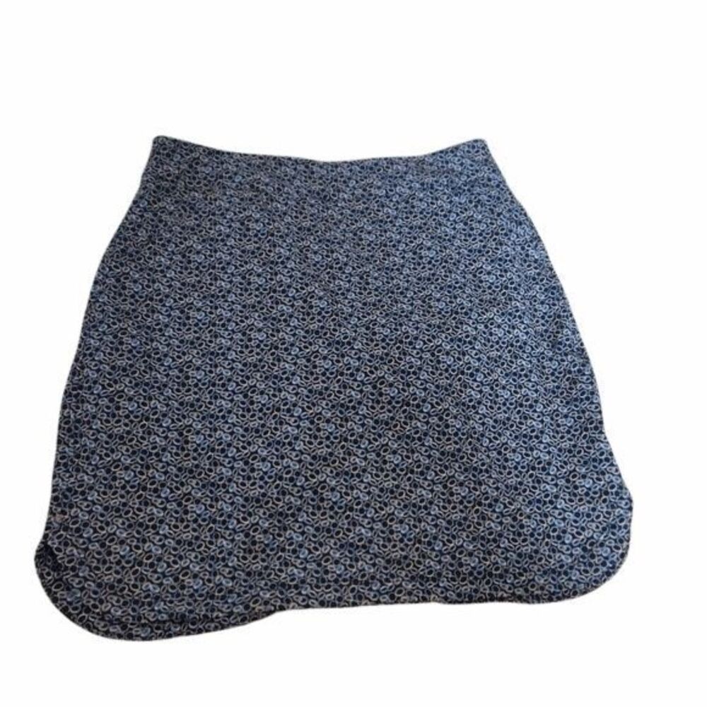 Peter Millar Blue Patterned Skort- Size M - image 1